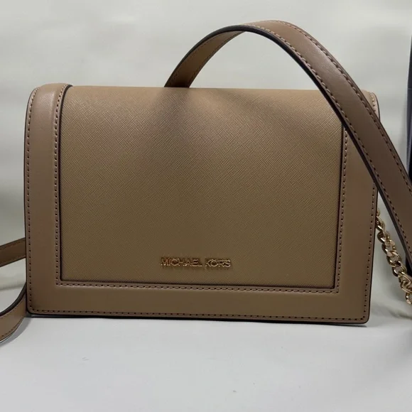 Michael Kors Camel Crossbody Bag - Picture 1 of 4